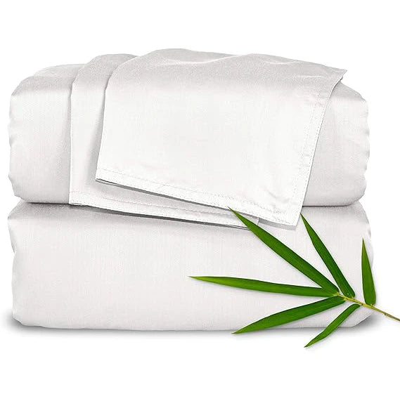 Genuine 100% Organic Viscose Derived from Bamboo Bed Sheet Set
