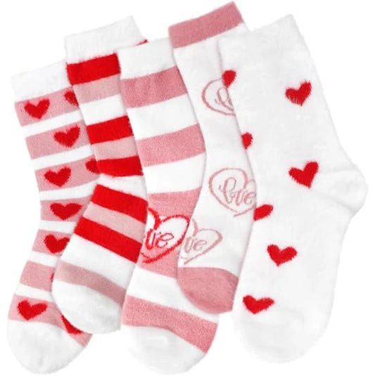 FilmHOO Valentines Day Gifts-Fuzzy Socks
