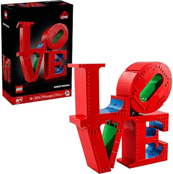 LEGO Art Love Collectible Building Set - DIY Kit for Adults